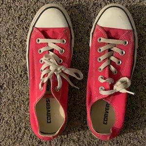 Hot pink converse